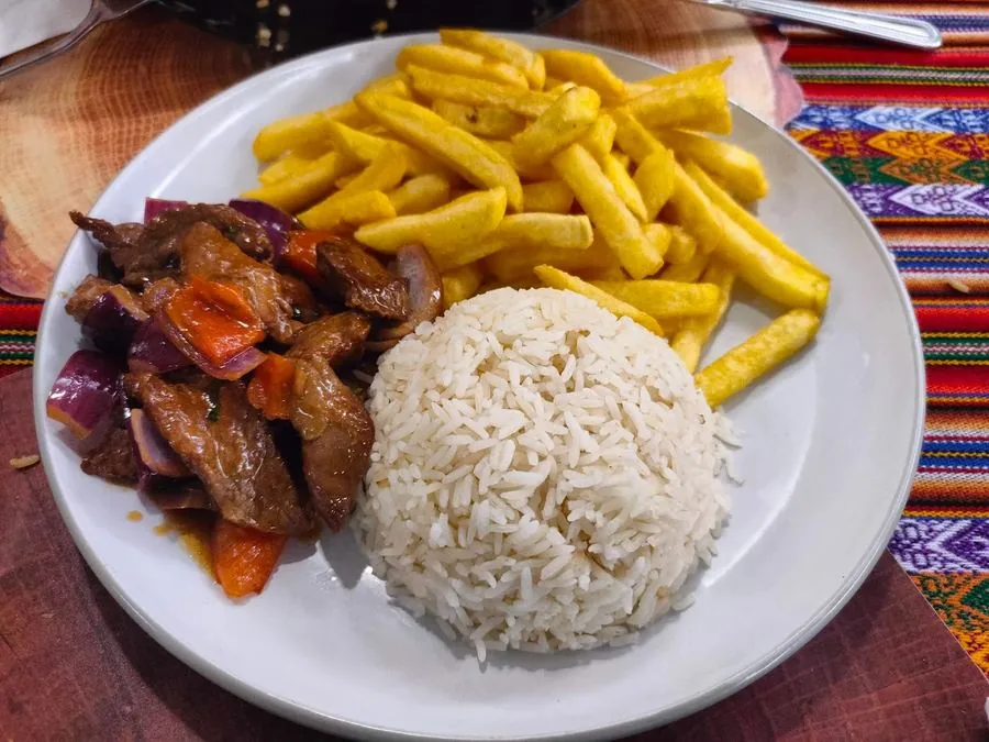 Lomo saltado Quechua